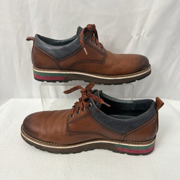 Pikolinos Pirineos Brown Leather Oxford Shoes Mens Size 8 main image 10